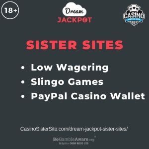 dream jackpot sister sites